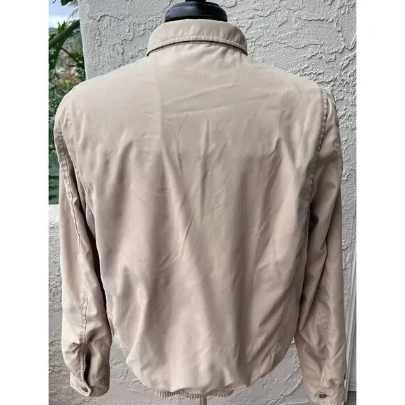 Polo Ralph Lauren Mens Bi-Swing Windbreaker Jacket Color Khaki Size Medium - Picture 2 of 14